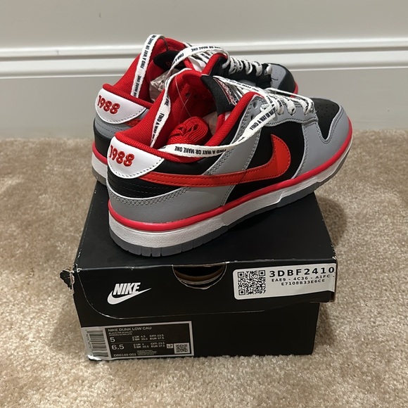 Nike Dunk Low Clark Atlanta University Panthers 2022 Men’s 5 Kids 5Y (GS) DS - Picture 3 of 3